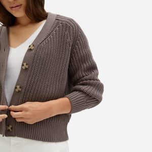 Everlane The Texture Cotton Cardigan